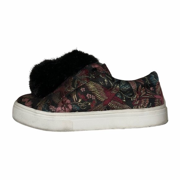 Sam Edelman Leya FF Floral Platform Sneakers 8.5M - Picture 5 of 10